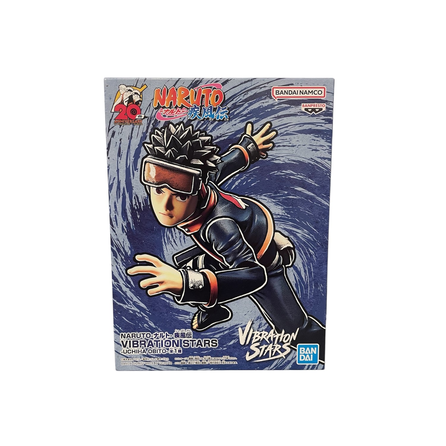 Figurine Obito Uchiha – Vibration Stars | Naruto Shippuden | Banpresto Bandai