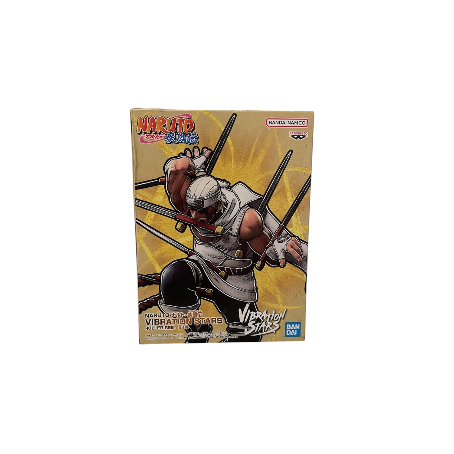 Figurine Killer Bee – Vibration Stars | Naruto Shippuden | Banpresto Bandai